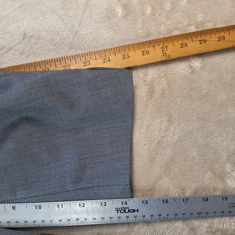Baroni Suit Mens 48 42x27 Gray Wool Super 150s Double Vent 2 Btn 2 Piece Formal